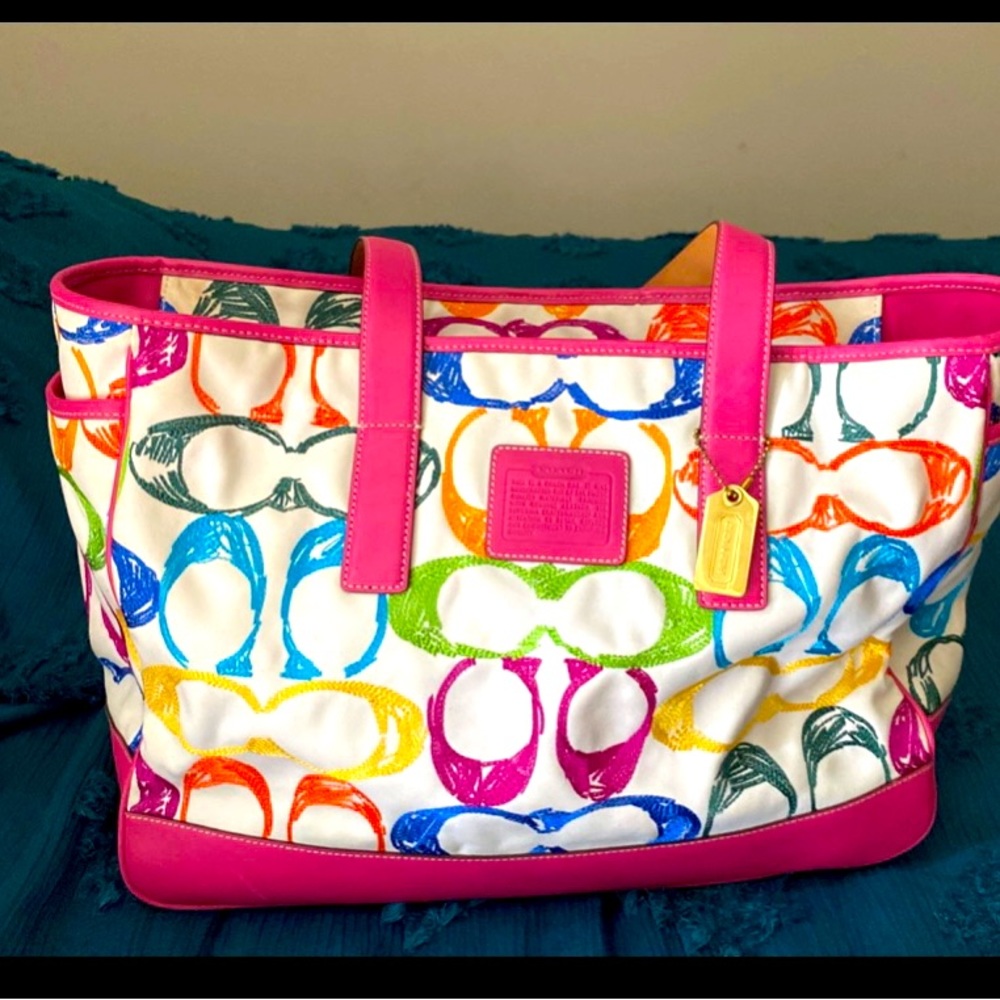Coach tote/baby bag
